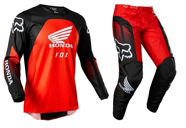 FOX 180 HONDA 2022 COMPLETO CROSS BLACK RED