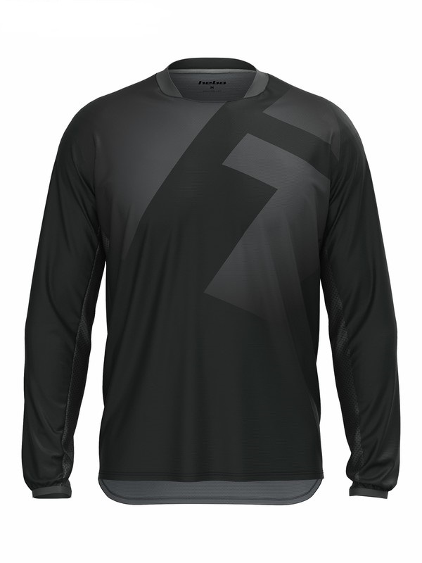 HEBO MAGLIA TRIAL TECH NERO