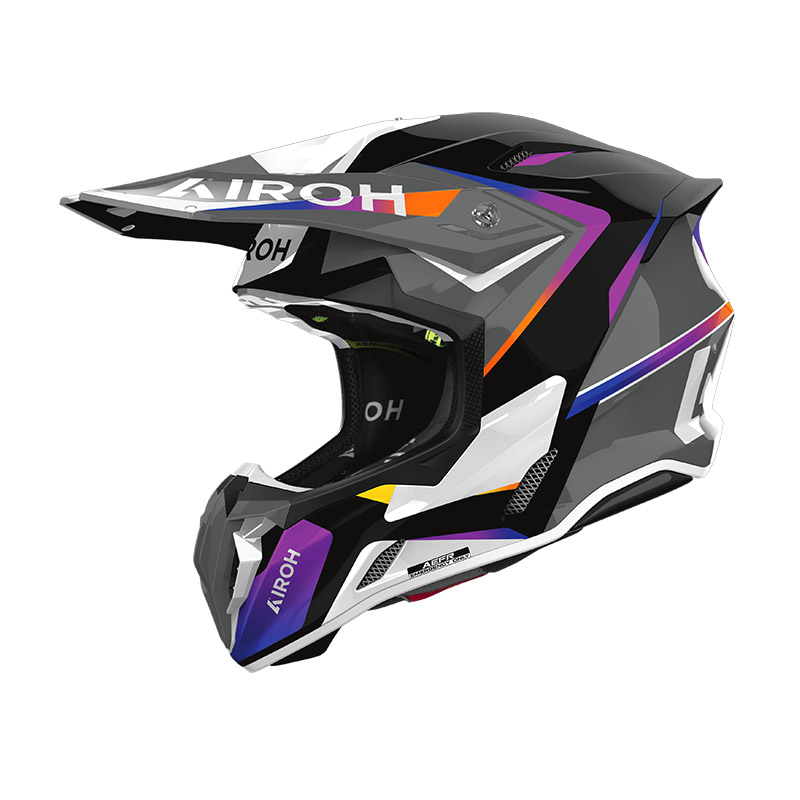 AIROH CASCO TWIST 3 HUSTLE GLOSS