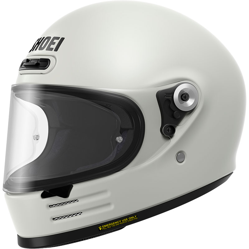 SHOEI CASCO INTEGRALE VINTAGE GLAMSTER 06 WHITE