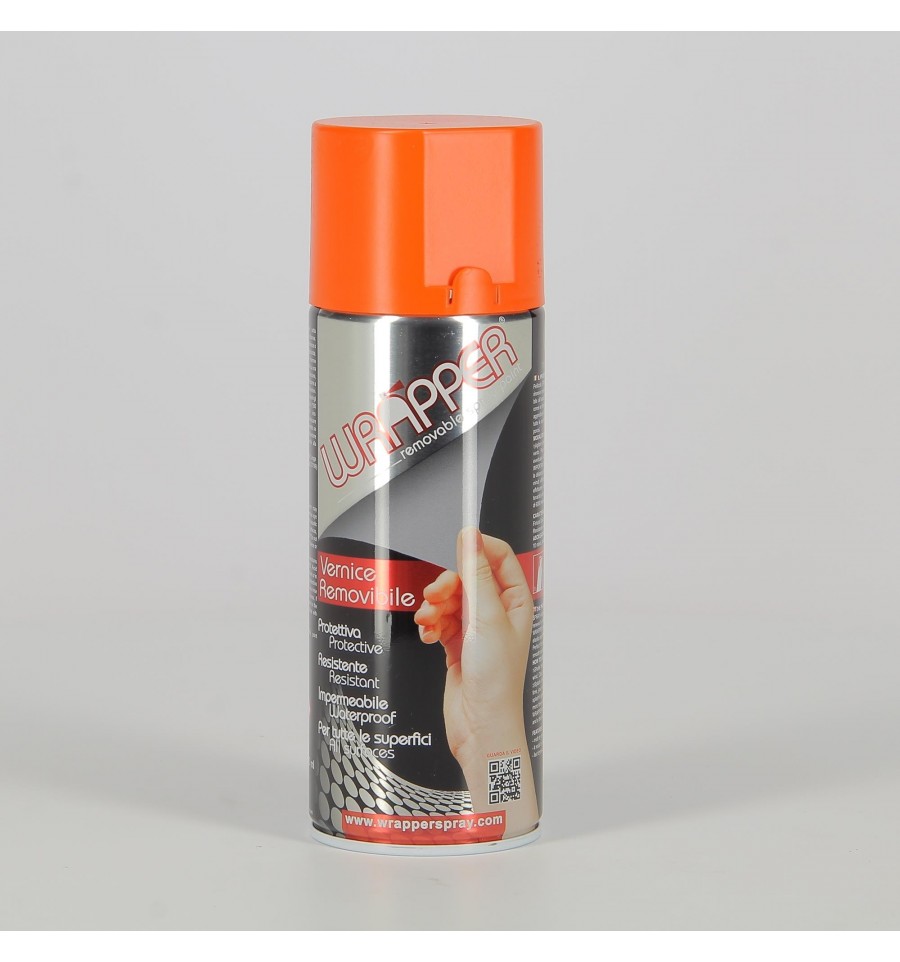 WRAPPER VERNICE REMOVIBILE ARANCIO PURO