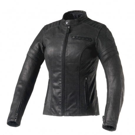 GIACCA PELLE CLOVER BULLET-PRO LADY NERO