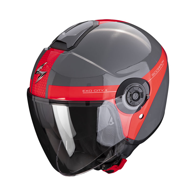 SCORPION EXO-CITY II SHORT GREY RED