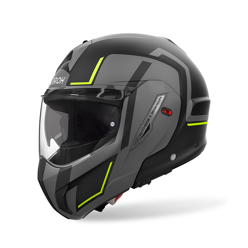 AIROH CASCO MATHISSE 2 GENIUS NERO GIALLO OPACO