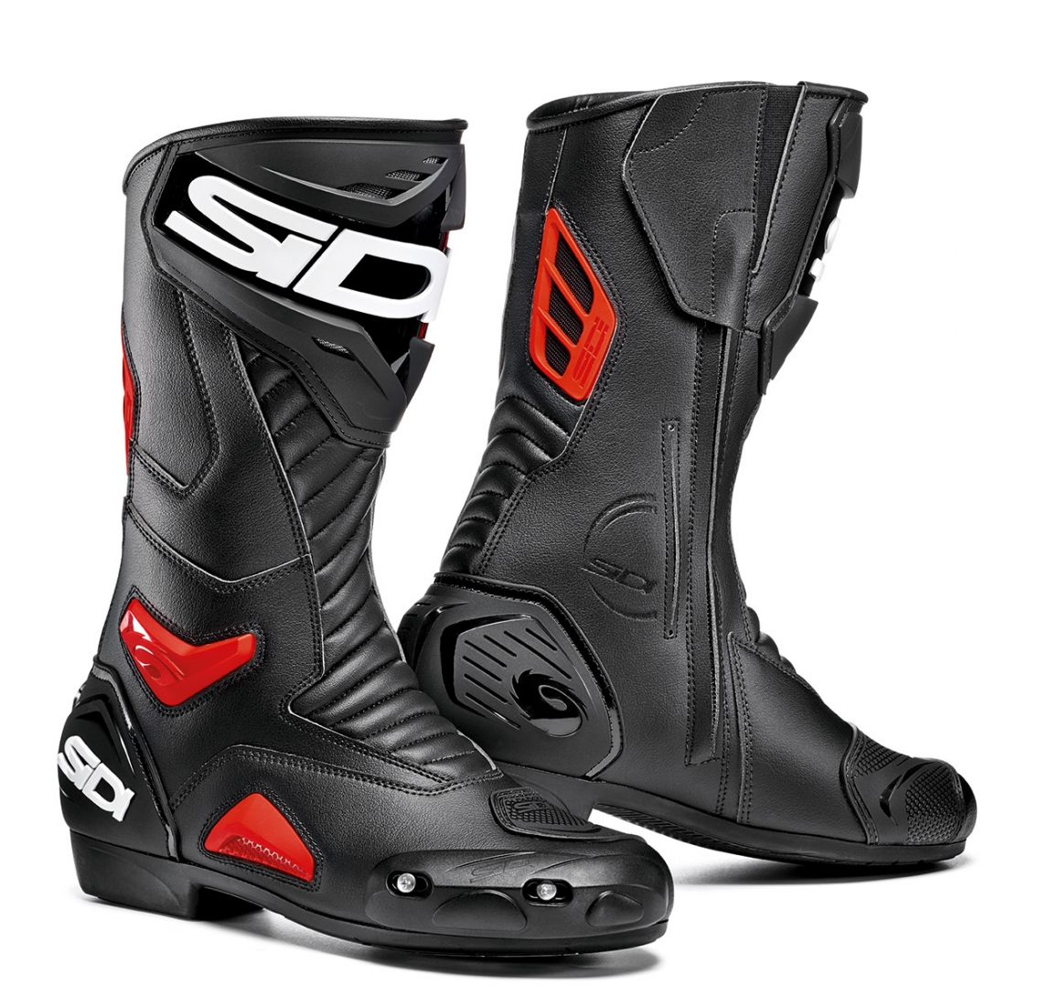 SIDI STIVALI PERFORMER NERO-ROSSO