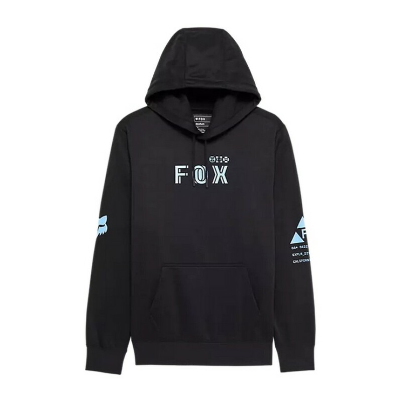 FOX FELPA CON CAPPUCCIO GLYPH TECH BLACK