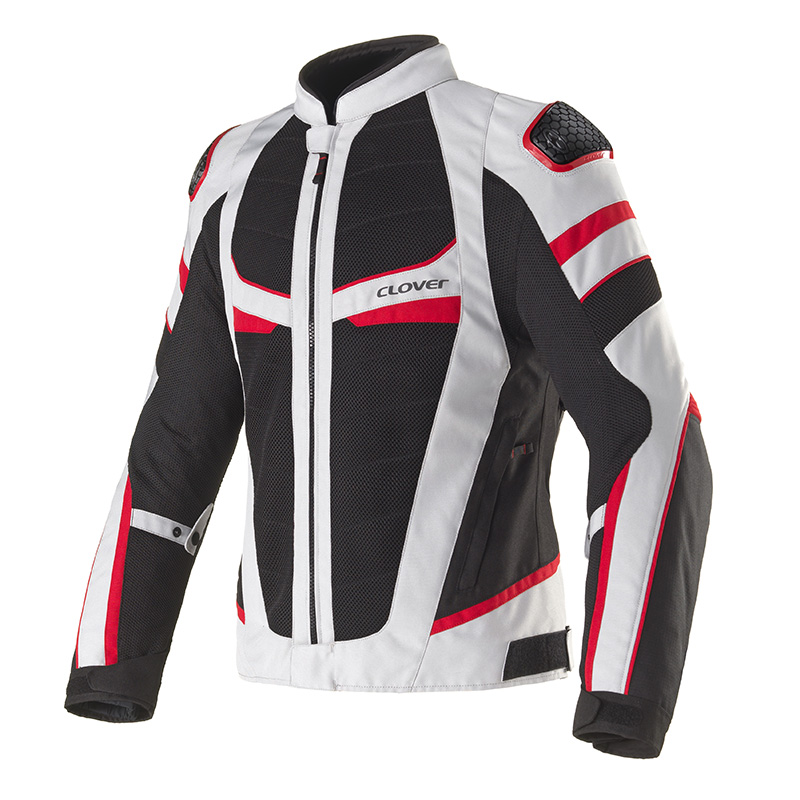 CLOVER GIACCA RAINJET-3 WP ROSSO GRIGIO