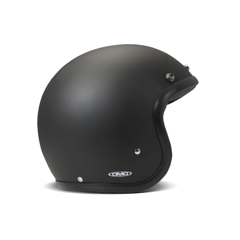 DMD CASCO RETRO SOLID MATT BLACK