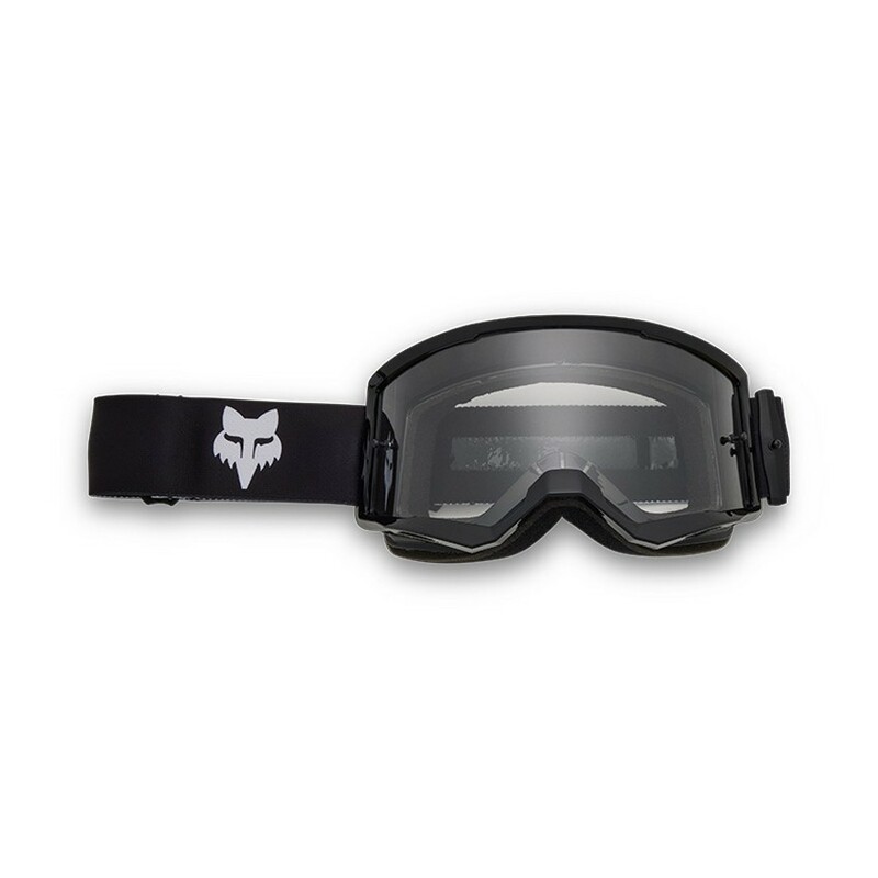 FOX MASCHERA MAIN BLACK LENTE TRASPARENTE