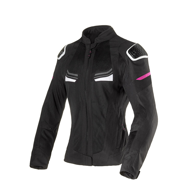 CLOVER GIACCA AIRJET 6 LADY NERO FUXIA