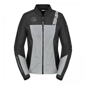SPIDI GIACCA LADY TRAFORATA CORSA NET WINDOUT NERO GRIGIO