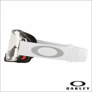 OAKLEY AIRBRAKE MX TUFF BLOCKS WHITE - Clear