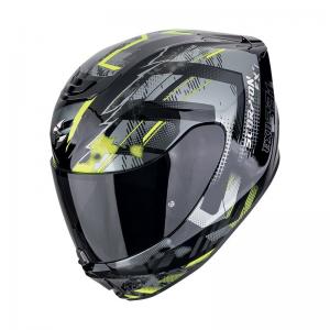 SCORPION EXO-391 CLUTTER  BLACK YELLOW