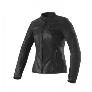 CLOVER GIACCA PELLE BULLET PRO-2 LADY NERO