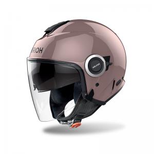 AIROH CASCO JET HELYOS METALLIC PINK