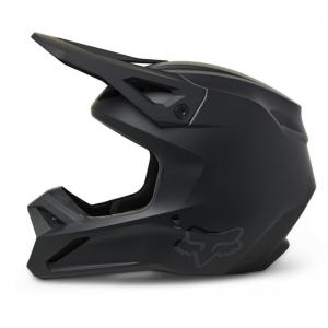 FOX CASCO V1 SOLID MATT BLACK