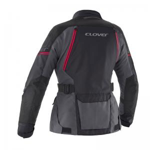 CLOVER GIACCA OUTLAND 3 WP LADY ROSSO NERO