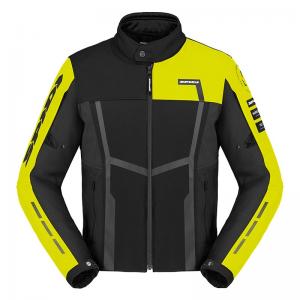 SPIDI GIACCA  MOTOJOY NERO-GIALLO