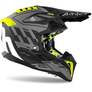 AIROH AVIATOR 3 RAMPAGE BLACK MATT
