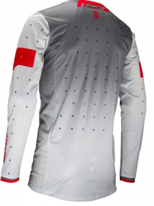 LEATT MOTO 4.5 LITE JERSEY E PANT FORGE GRIGIO ROSSO