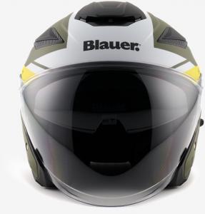 BLAUER CASCO JET JJ-01 MATT GREEN