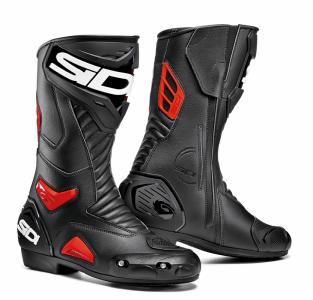 SIDI STIVALI PERFORMER NERO-ROSSO