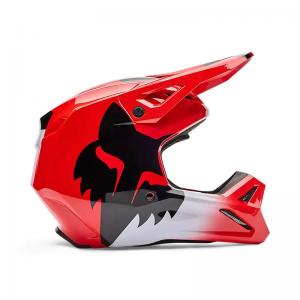 FOX CASCO V1 SHIELD RED