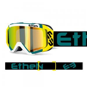 ETHEN MASCHERA MX 05R MX05183 LENTE SPECCHIATA ORO