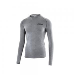 XTECH MERINO-TECH MAGLIA INTIMO MANICHE LUNGHE, GRIGIO