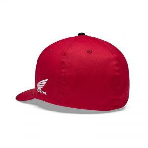 FOX CAPPELLINO HONDA FLEXFIT HAT RED