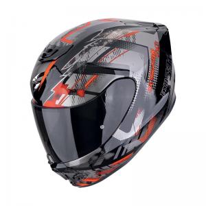 SCORPION EXO-391 CLUTTER  BLACK RED