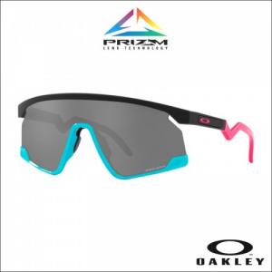 OAKLEY OCCHIALI SOLE BXTR Matte Black Teal - Lente Prizm Black