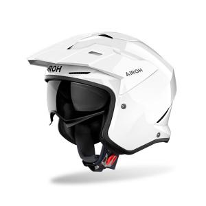 AIROH CASCO TRIAL KOMBAKT BIANCO