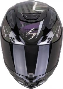 SCORPION CASCO EXO-391 CLUTTER  BLACK-CHAMELEON