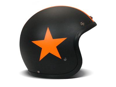 DMD CASCO JET VINTAGE STAR ORANGE