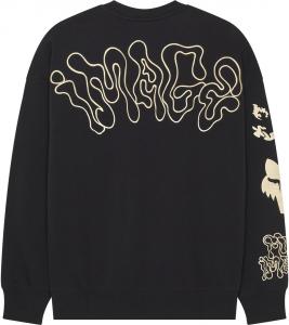 FOX FELPA GIROCOLLO HELLO FUTURE BLACK