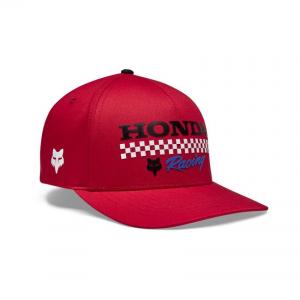 FOX CAPPELLINO HONDA FLEXFIT HAT RED