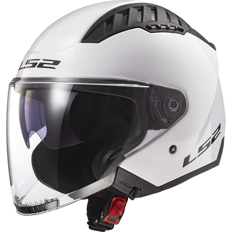 LS2 CASCO JET COPTER SOLID OF600 WHITE